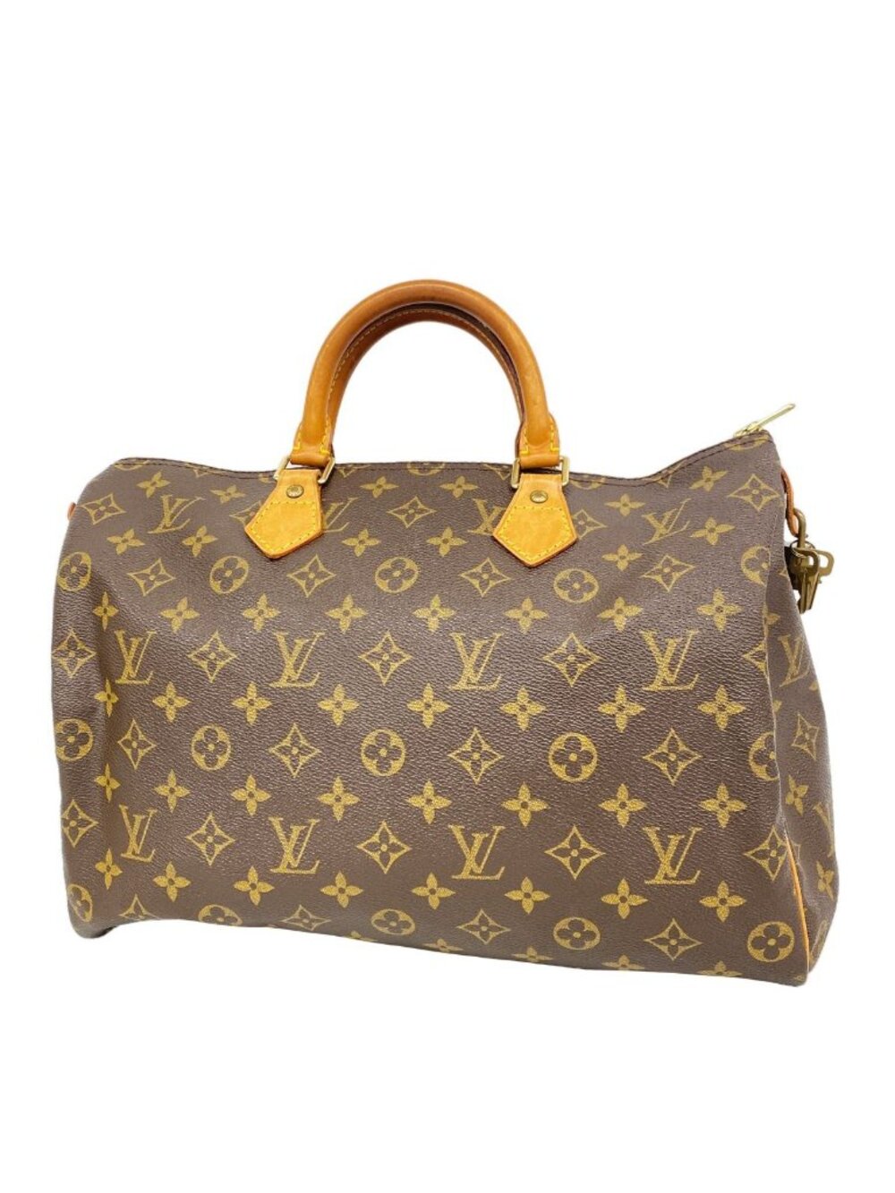 Louis Vuitton Handbag Monogram Speedy 35 Brown